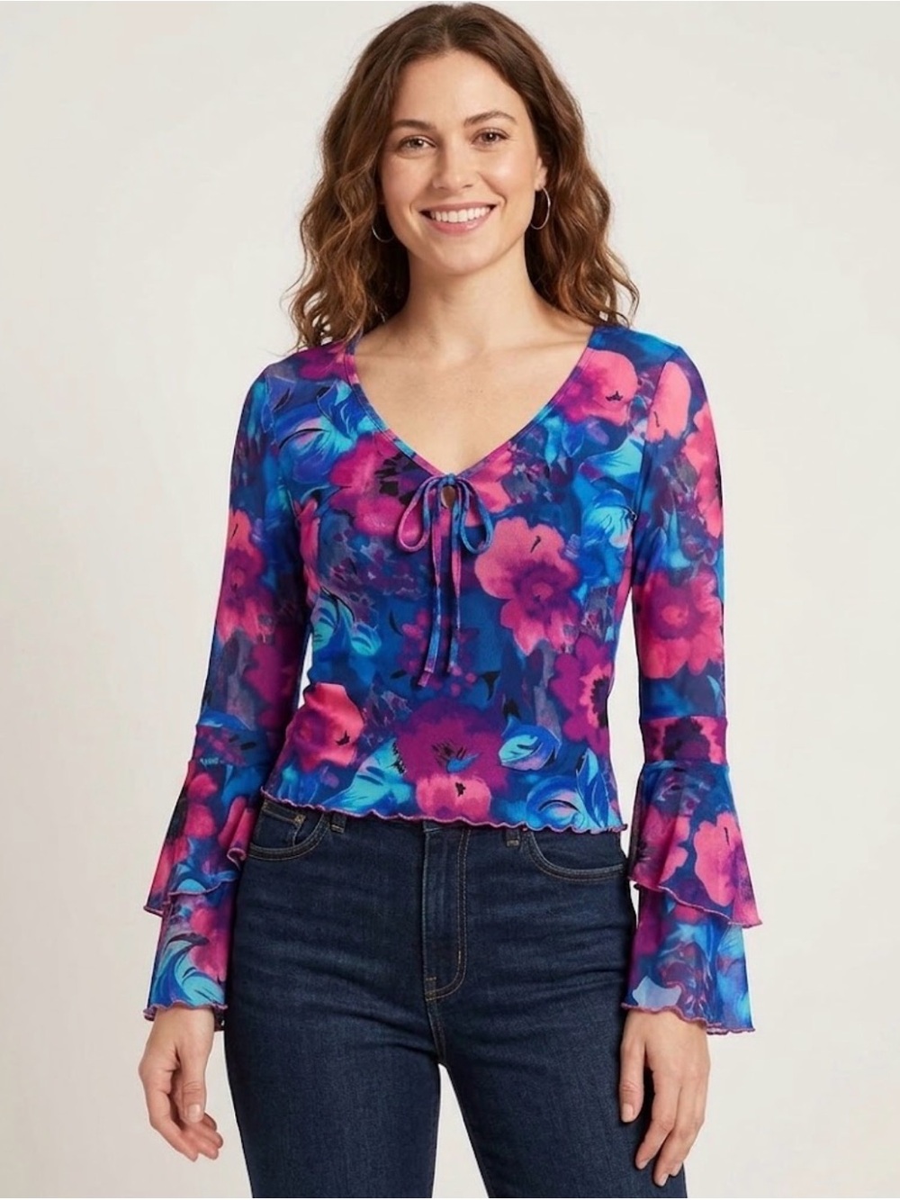 Serendipity Maui Long Sleeve Top XS - Picture 1 of 7